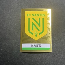 323 ECUSSON LOGO BADGE NANTES PANINI FOOT 2020 2021 STICKERS FOOTBALL FRANCE