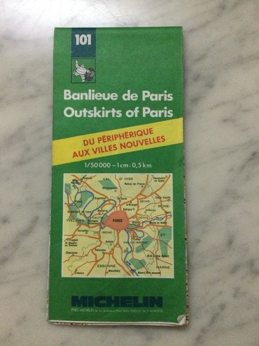 Carte routière michelin - carte,