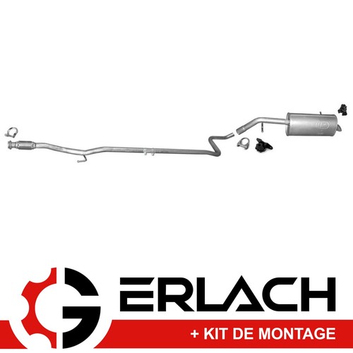 Echappement silencieux pour