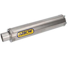 Pot d'Echappement Arrow Round Sil Titane Derbi Gpr 125 Racing 2004 > 2012
