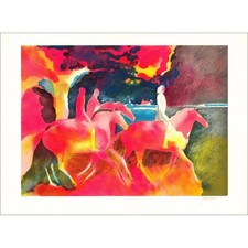 GUIRAMAND Paul - Lithographie