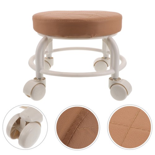 Tabouret bas roulettes - à,