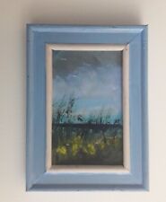 MINIATURE  " les herbes de la côte "   ARTISTE référencée DROUOT ARTPRICE AKOUN