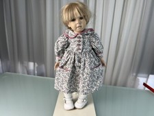 Poupée d'artiste Ruth Treffeisen poupée en vinyle 38 cm. Excellent état