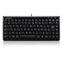 Periboard-407 Mini Clavier USB Filaire AZERTY - Clavier Chiclet avec 11 Touch...