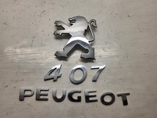 Monogramme coffre pour peugeot 407  berline essence de 2006
