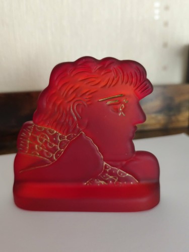 Presse papier verre daum - papier,