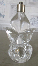 Pied de lampe en verre Hauteur 15 cm Poids 715 grs Travail artisanal