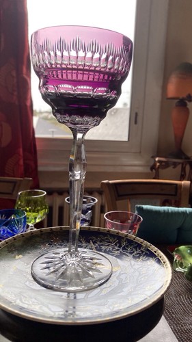 Ancien verre vin art - ancien, a
