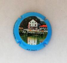Capsule de Champagne BATEAU LAVOIR 1ère Bourse Placomusophile Ctr Bleu Rare..!! 