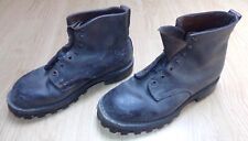 Paire de Brodequins A Identifier WW2 Apres Guerre Francais Allemand Anglais US