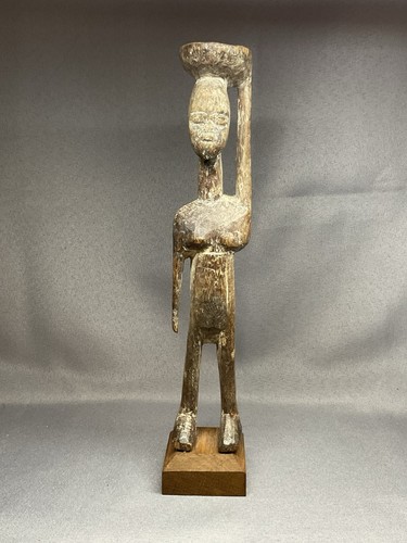 Statuette africaine bois - statuette,