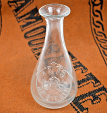 RARE CARAFE PUBLICITAIRE EN VERRE ANIS AFRICAIN PASTIS DE CAVAILLON GRANIER 1930