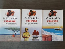 3 livres de Max Gallo