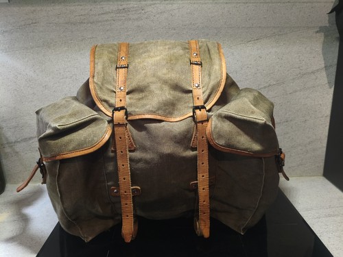 Ancien sac dos militaire - ancien,
