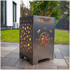 Corbeille À Feu Tonneau À