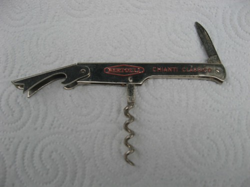 Couteau pliant tire bouchon - ,