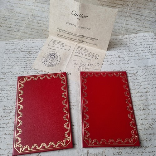 Cartier paris certificats - paris,