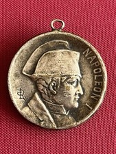 Médaille 1° Empire Napoléon Souvenir Sainte Hélène Waterloo Napoleonic War 1815