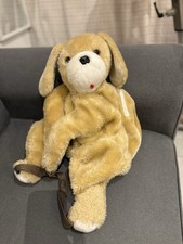 sac à dos chien en peluche