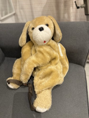 Sac dos chien peluche - sac, à