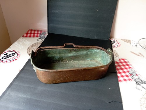 Plat poissons cuivre - poissons,