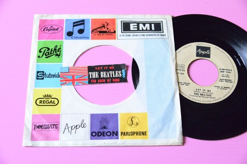 Beatles let be juke box - it,