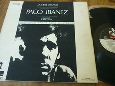 LP 33T  vinyl Paco Ibanez vue