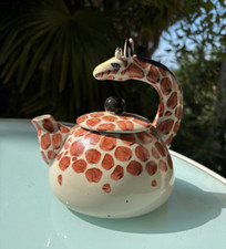Théière girafe céramique