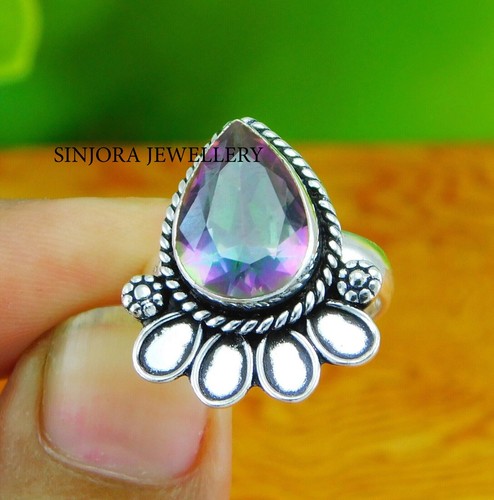 Bague faite main - , argent