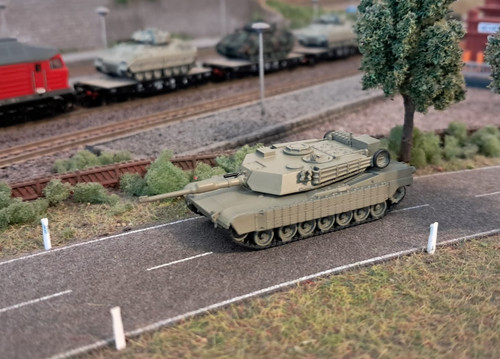 Abrams tank tusk - m1, armée