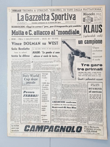 Gazetta dello sport août - gazetta, 28