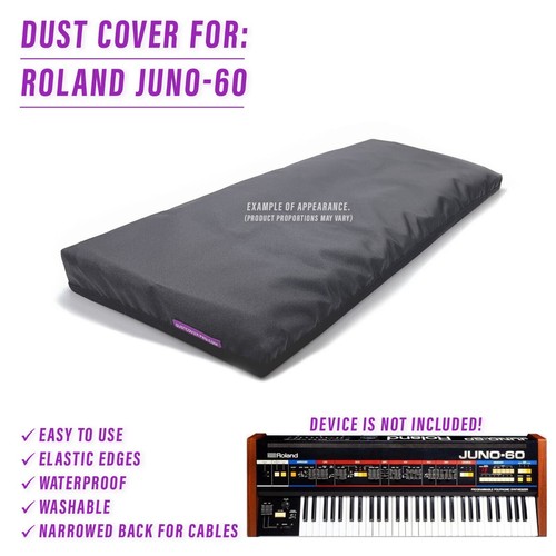 Dust cover pour - roland, juno-60