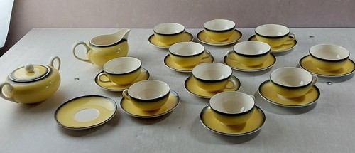 Ancien service café - service, à