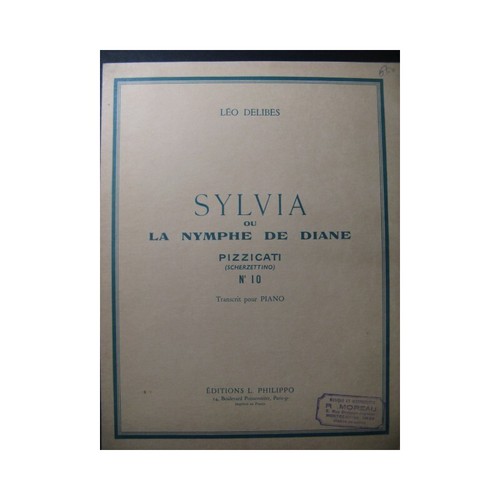 Delibes léo sylvia - sylvia, la