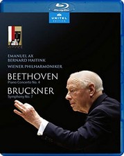 Beethoven Piano Concerto No. 4/Bruckner Symphony No. 7 [Region B] [Blu-ray] NEUF