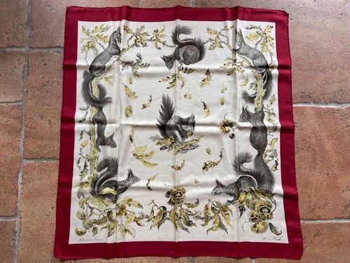 Foulard hermès soie - foulard, en