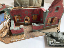 Guerre Décor Maquette de maison en ruine