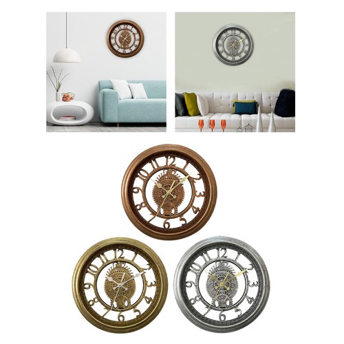 Horloge murale industrielle