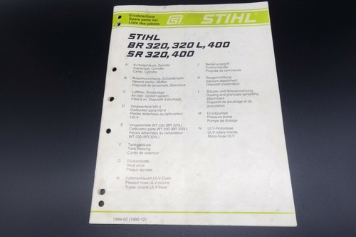 Stihl 320 400 liste - 320, l