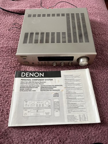Denon dra f100 - am/fm, stereo