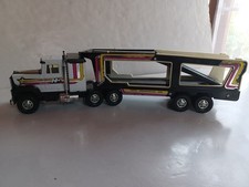 Gozan 1/25 Camion transport voiture .Remorque auto transporter van