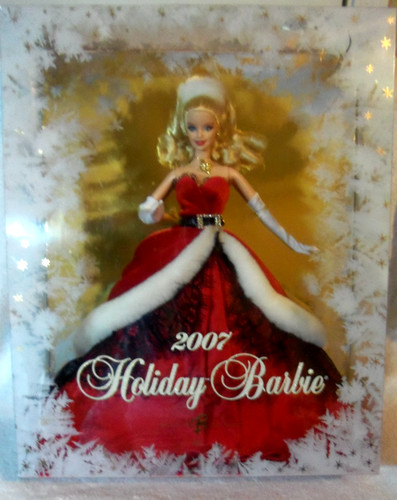 Mattel holiday barbie - mattel,