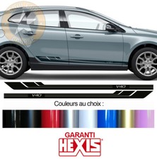 2 X BANDES BAS DE CAISSE POUR VOLVO V40 AUTOCOLLANT STICKER BD541-47