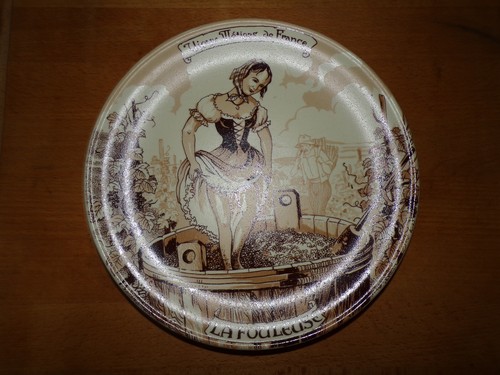 Assiette vieux métiers - vieux, de