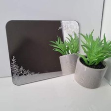 Miroir Rectangulaire Gravé