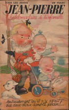 revue JEAN PIERRE N° 40 du 17/11/1938 Couverture Béatrice MALLET (26x40cm) bébé