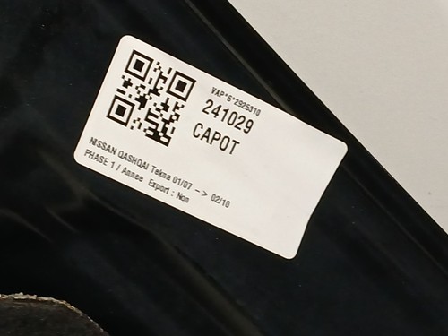 Capot f5100jd0mb nissan - f5100jd0mb,