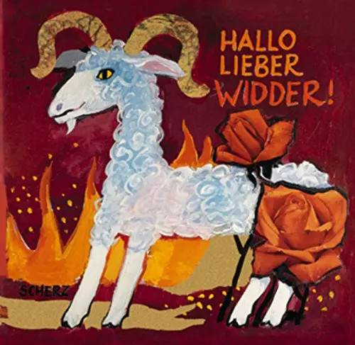 Hallo lieber widder rosina - hallo,