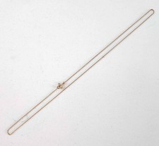 Fine chaîne or 18 cts = 750, maille forçat, 40,5 cm